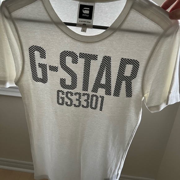 G star t shirt, size medium, white - Picture 1 of 1